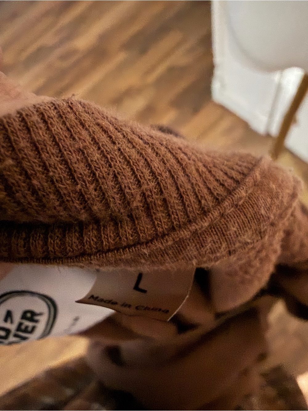PacSun Brown x Land Rover Logo Crewneck Sweatshirt, Oversized XL - Picture 7 of 8